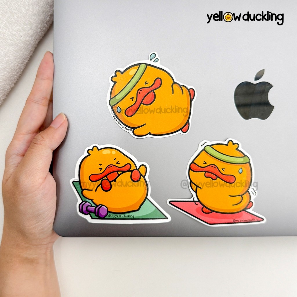 

STICKER JUMBO - ITIK AEROKWEK - STICKER JOURNALING - STIKER JOURNAL PLANNER