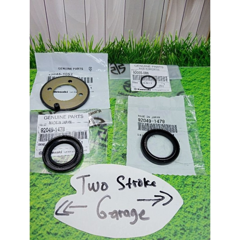 SEAL KRUK AS MESIN BAWAH NINJA R NINJA SS NINJA RR OLD RR NEW KAWASAKI ORIGINAL