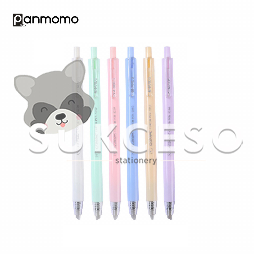 

Shands Pastel Color Cutter Pen Pisau Kater Bentuk Pulpen Pastel