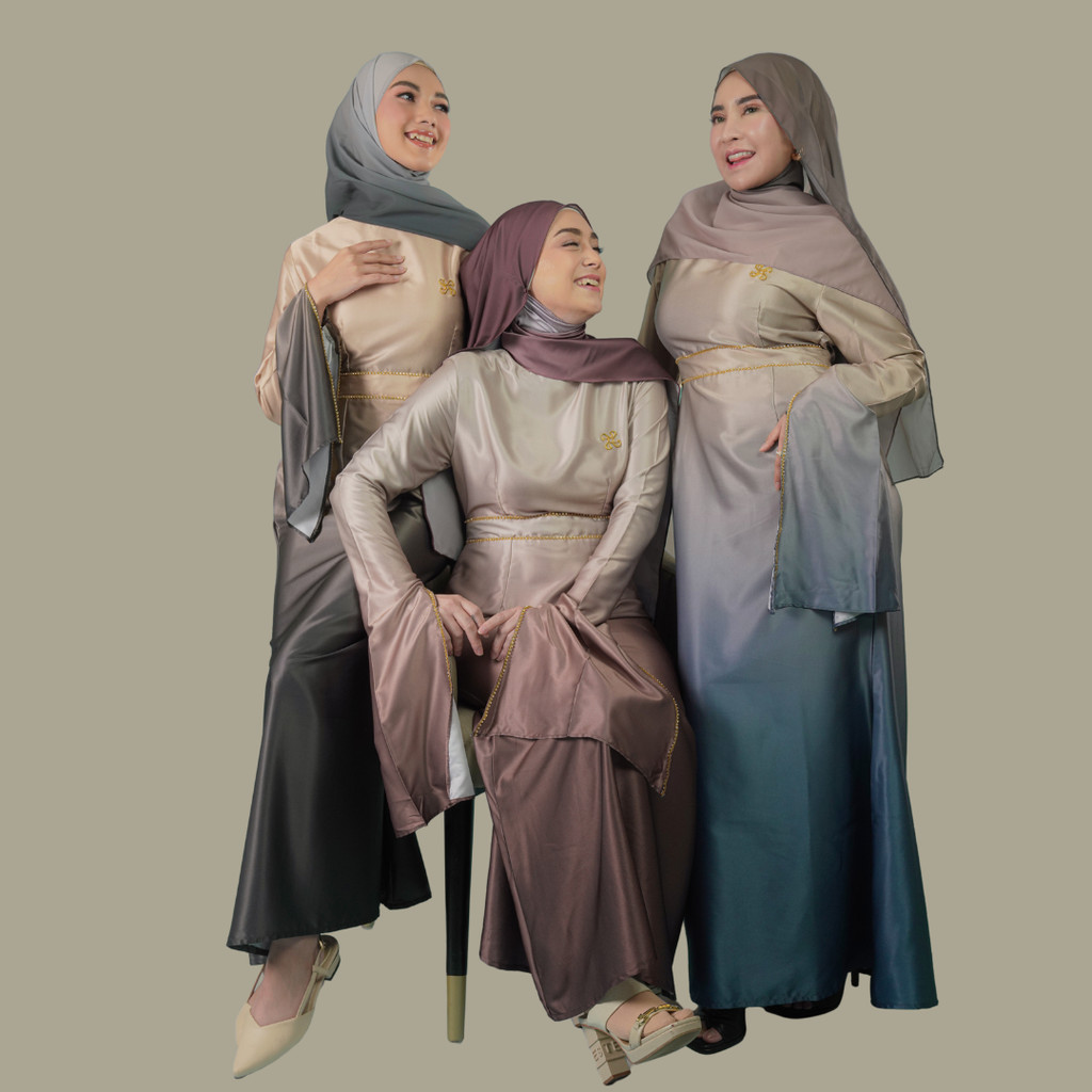 Gradienter Series - Shades x Celine Evangelista - Set Dress + Pashmina Coll 3