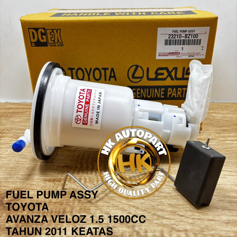 POMPA BENSIN KOMPLIT FUEL PUMP ASSY AVANZA VELOZ 1.5 PIN 5 AVANZA XENIA VELOS PIN 5 TAHUN 2011-2014 