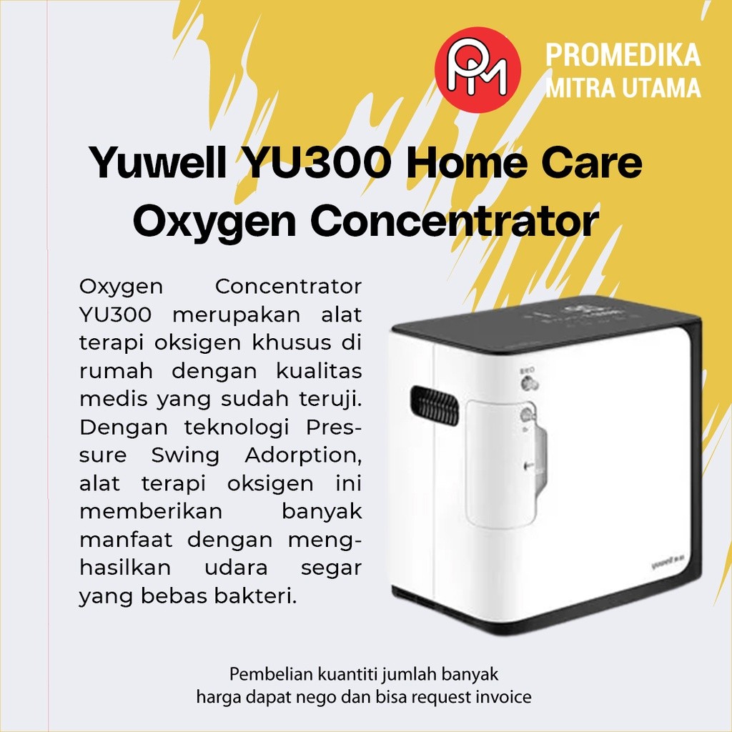 Konsentrator Oksigen | Alat Penghasil Oksigen Yuwell YU 300