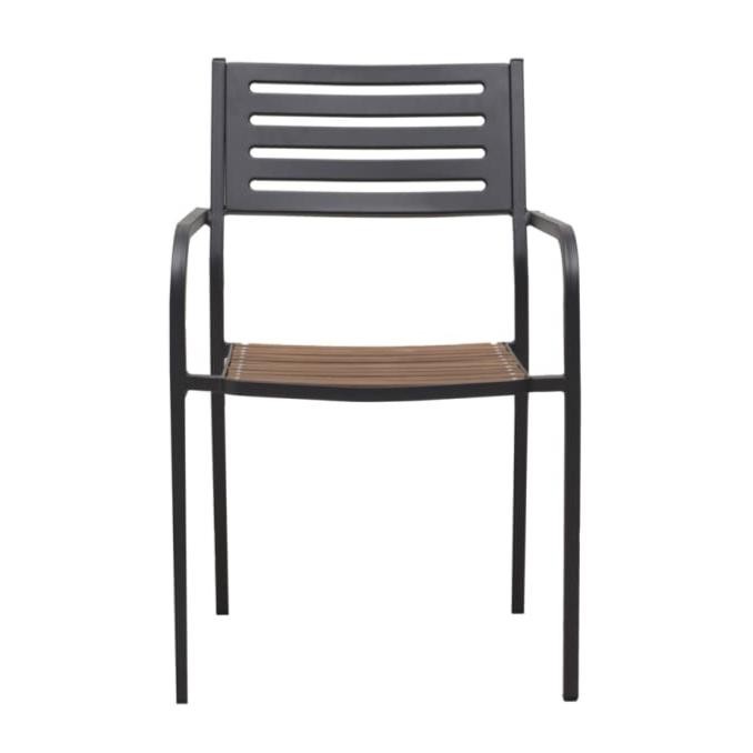 Kursi Teras Berlengan INFORMA Kursi Tamu Indoor Outdoor Minimalis Modern