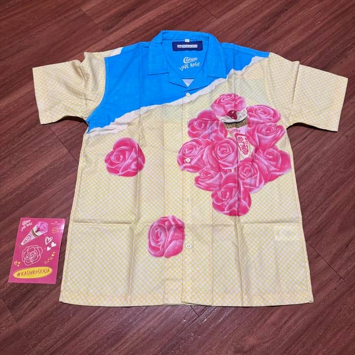 Kemeja Tenue de Attire Cornetto Love Rose - Size L