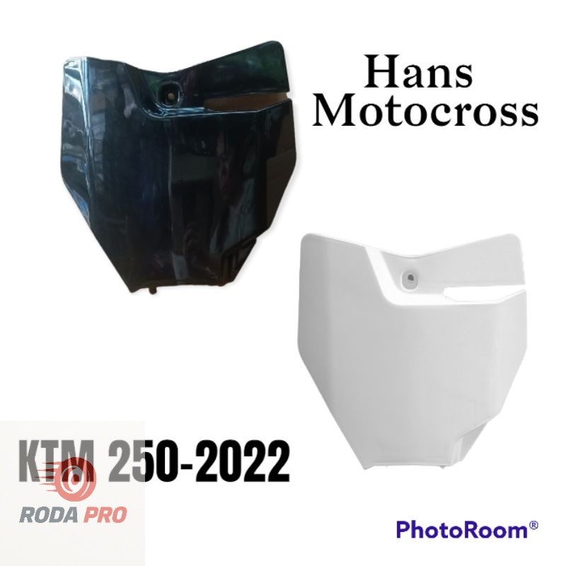 Papan plat nomor/papan start trail cross KTM 250 2022