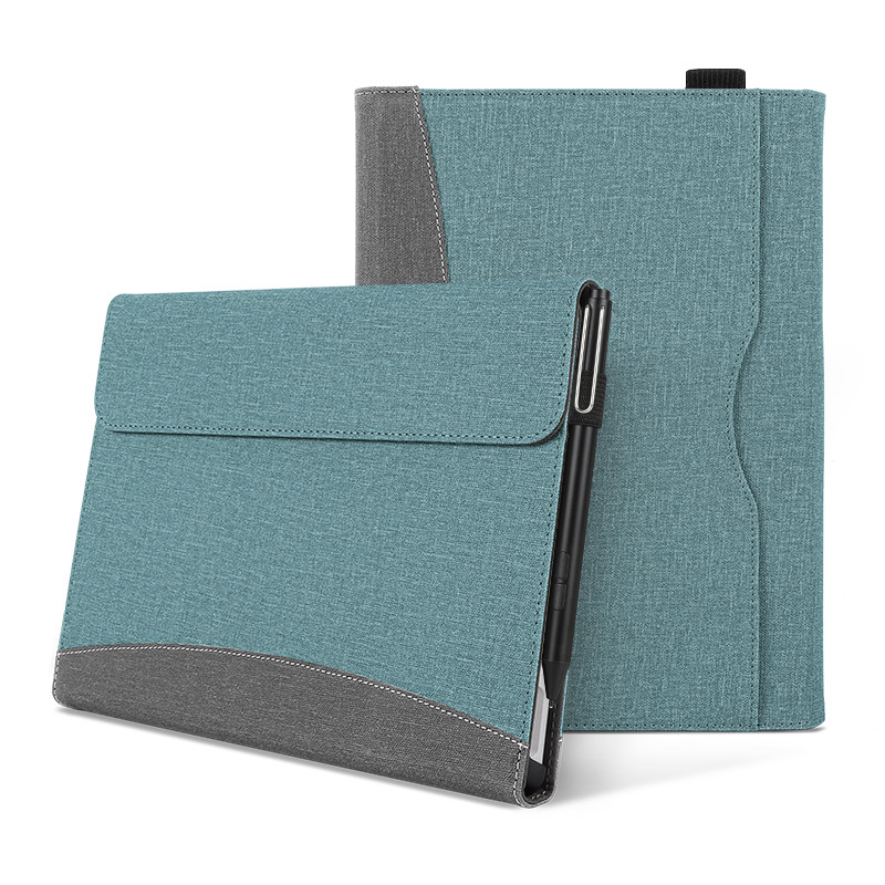 Portfolio Business Case For Microsoft Surface Pro 7 6 5 4 12.3/Pro 8 9 13"Tablet Case Pu Leather Cov
