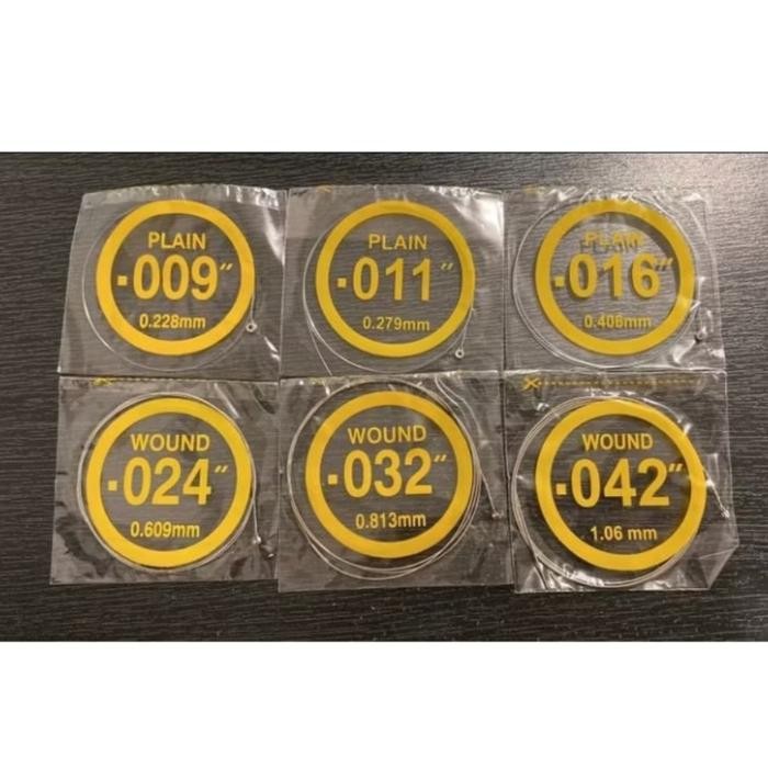 r PP SENAR GITAR AKUSTIK TALI GITAR AKUSTIK SENAR CADANGAN SATUAN ECER SENAR GITAR ECER SENAR GITAR 