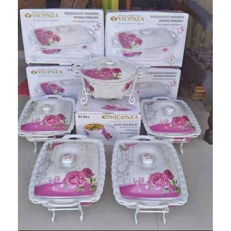 Prasmanan Set Keramik Vicenza Eternity Tahan Panas