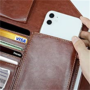 

Zippered Padfolio Organizer Leather Planner Binder 10.2 Inch Portfolio Folder for Documents Letter Size Business Card Holder