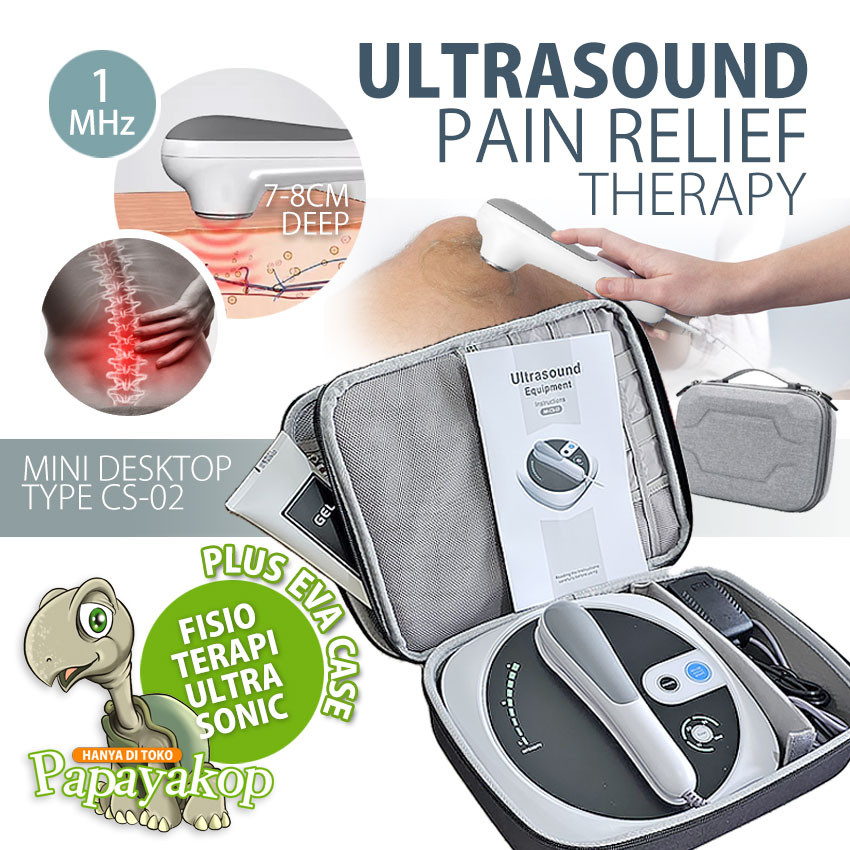 ULTRASOUND Pain Relief Therapy - Fisioterapi Terapi Ultrasonic 1Mhz untuk Otot, Sendi, Syaraf Kejepi