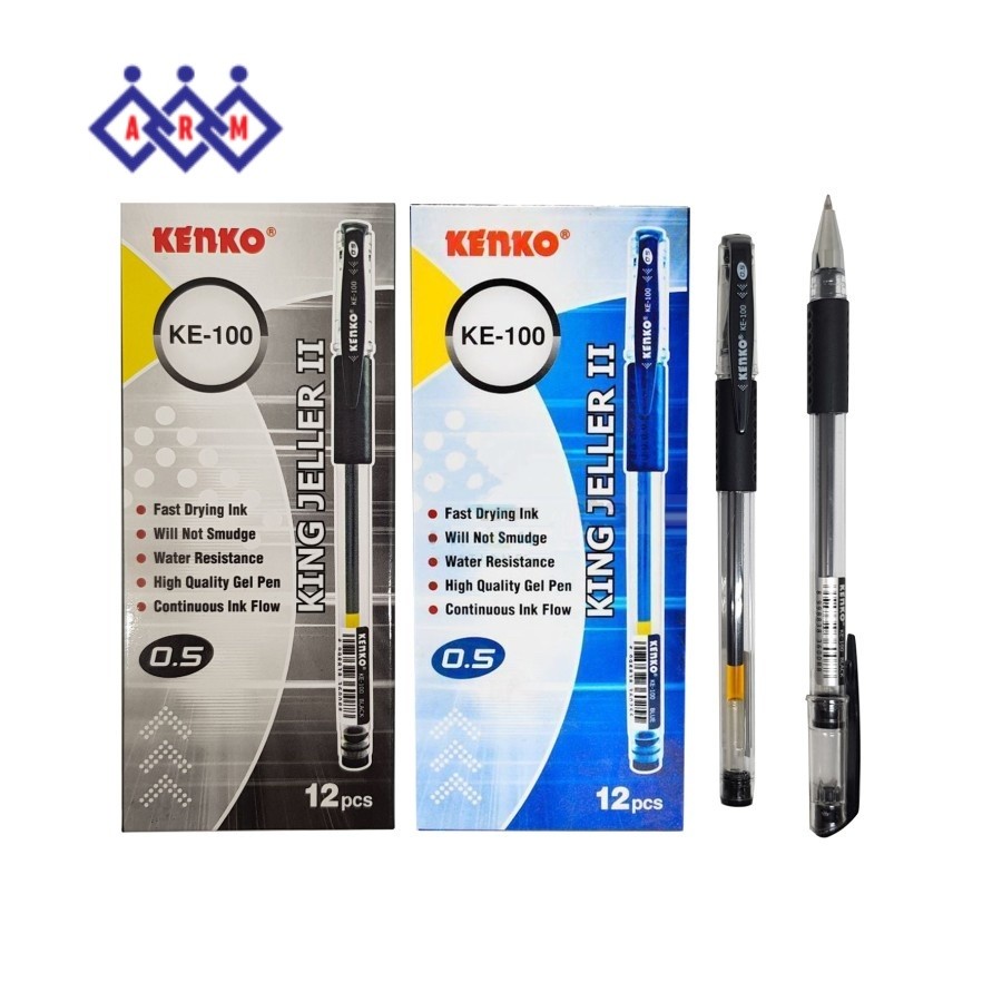 

Pulpen Gel Pen King Jeller II Kenko KE-100 (1PCS) ++ Best Seller