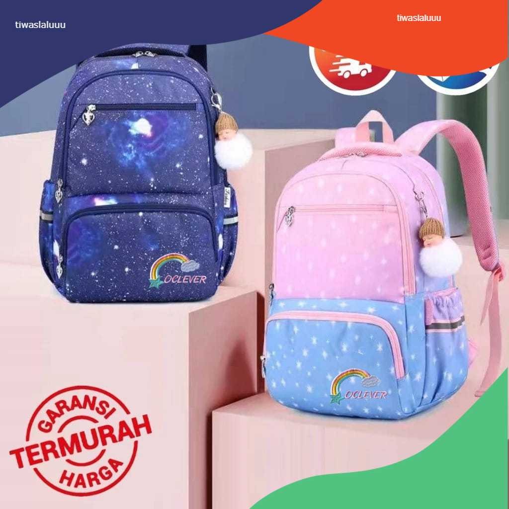129 TAS SEKOLAH TAS RANSEL ANAK PEREMPUAN TAS SEKOLAH ANAK PEREMPUAN TAS SEKOLAH WANITA TAS SEKOLAH 