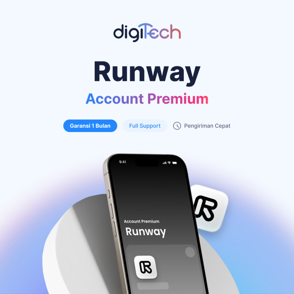 RunwayML Khusus PC Gen 4 - Unlimited | Bergaransi & Pengiriman Cepat