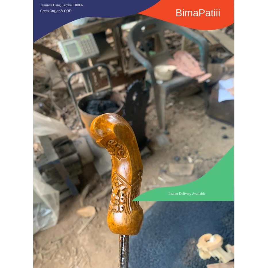 deder keris putri kinurung termurah dari kayu jatifinishingan garap alus bk Keris sengkelat majapahi