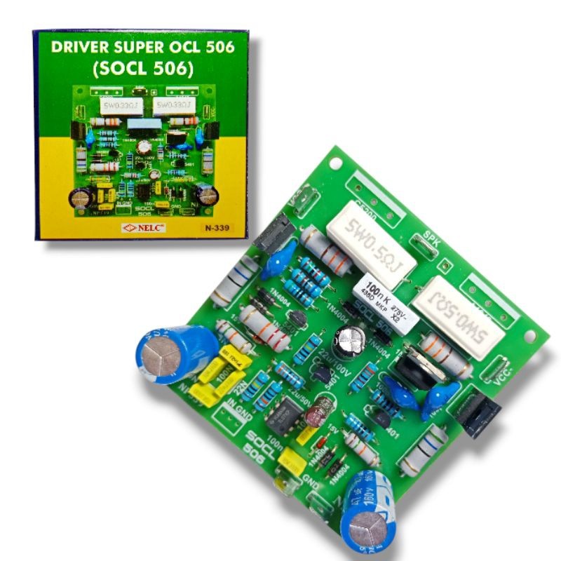 KIT DRIVER POWER SOCL 506 SUPER OCL 506 SOCL506 DRIVER AMPLI AMPLIFIER SOUND SOCL-506 SUPER OCL-506 