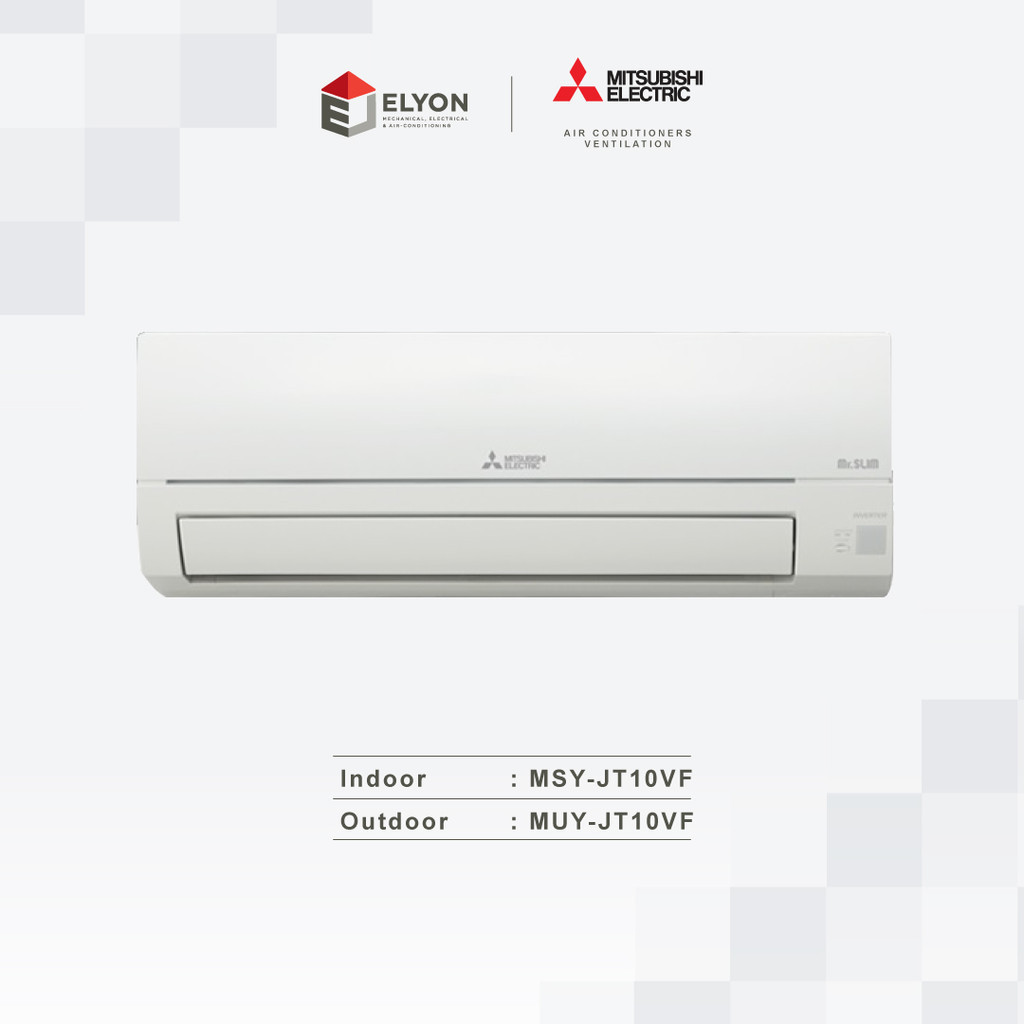 AC Split Wall Mitsubishi Electric 1PK Inverter MSY-JT10VF