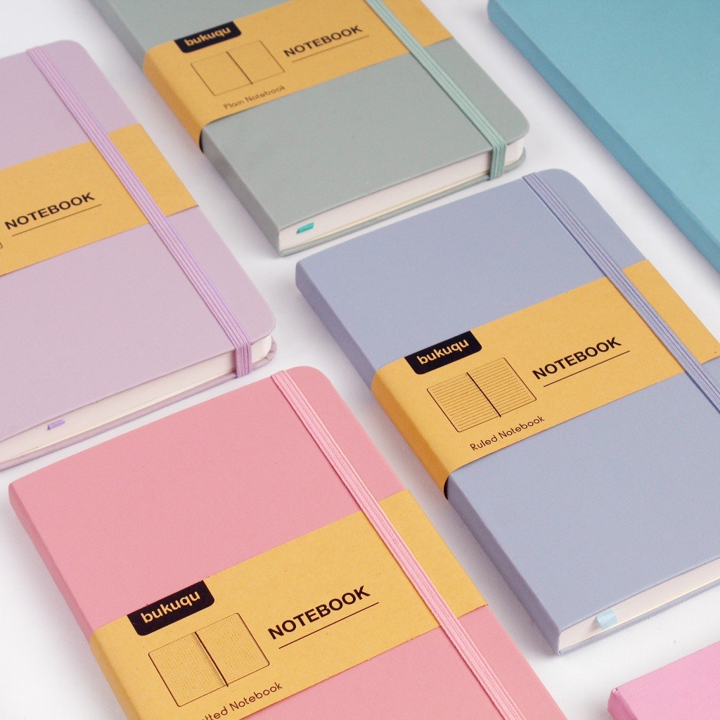 

Bukuqu Classic Notebook Pastel Edition - Bullet Journal - Planner - Buku Agenda