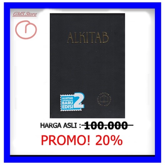 

Alkitab TB2 052 Sedang Index Original Promo