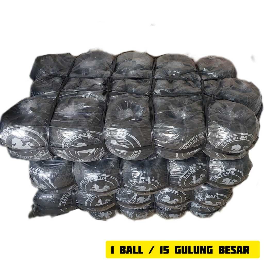 

15 Gulung Tali Rapia Jumbo Sebal Grosir Rafia Plastik Kuat Elastis Mengikat