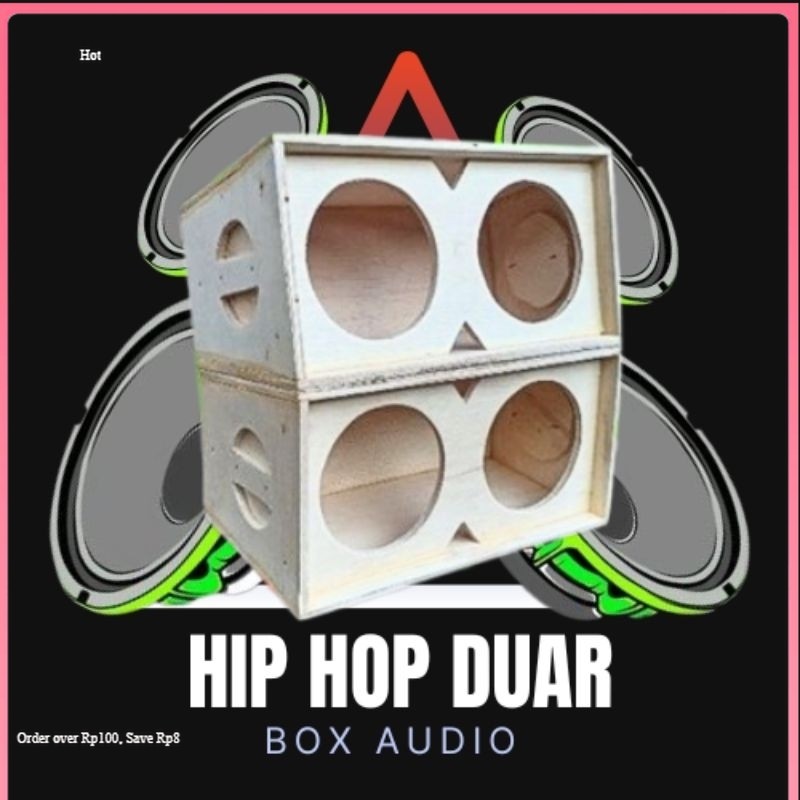 box array 5 inch dobel Ready Stok