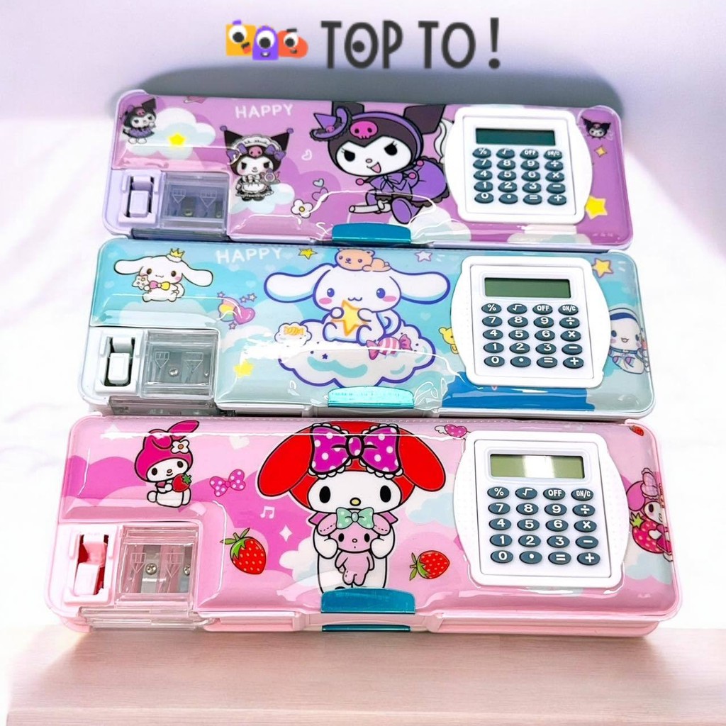 

Kotak Pensil Kalkulator Magnet Karakter / Tempat Pensil Karakter Calculator / Alat Pensil Pencil Box Karakter Lucu