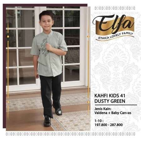 ETHICA KOKO ANAK KAHFI KIDS 41 DUSTY GREEN