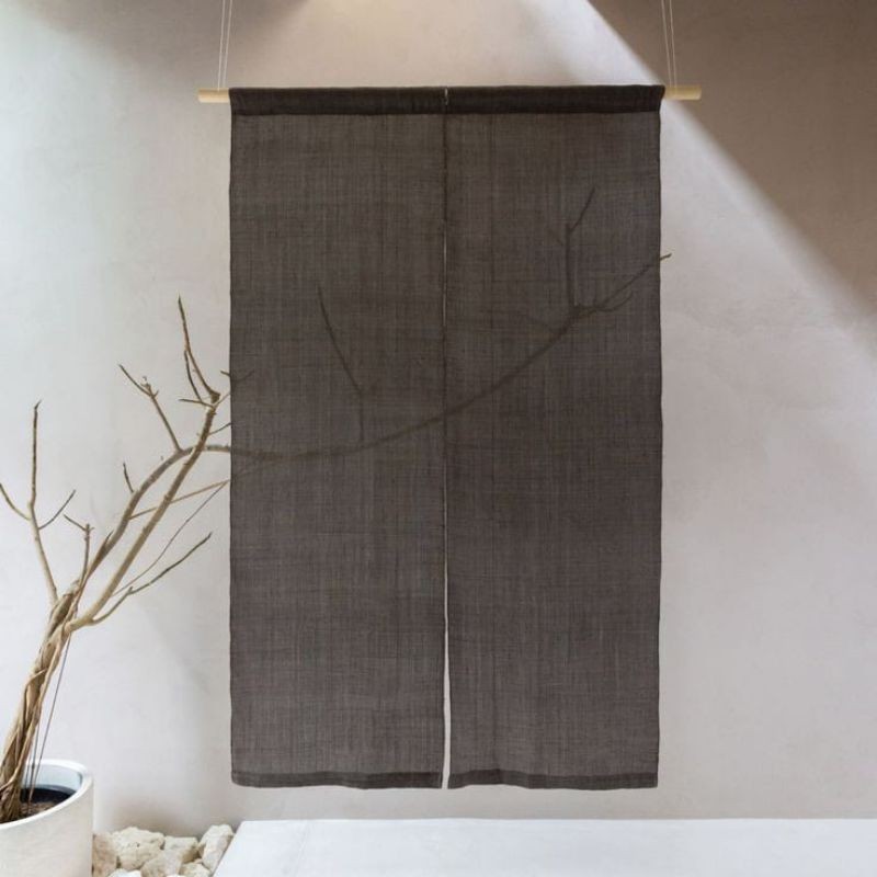 Noren tirai jepang gorden noren jepang tirai pintu noren jepang hordeng jepang polos tirai pintu jep