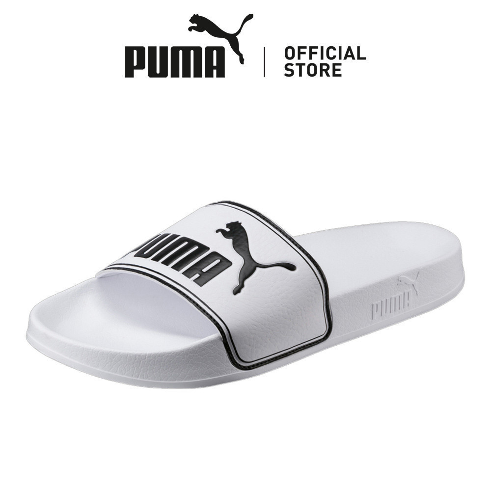PUMA Sandal Leadcat Slide White- Black