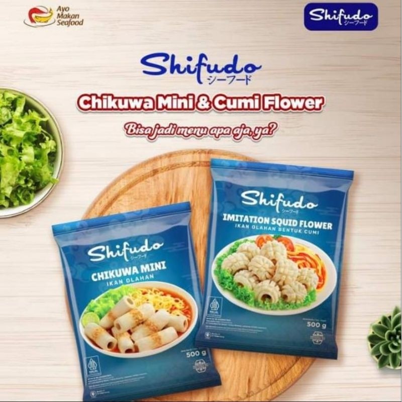 

Shifudo Cumi Flower Chikuwa 500gr Frozen Food