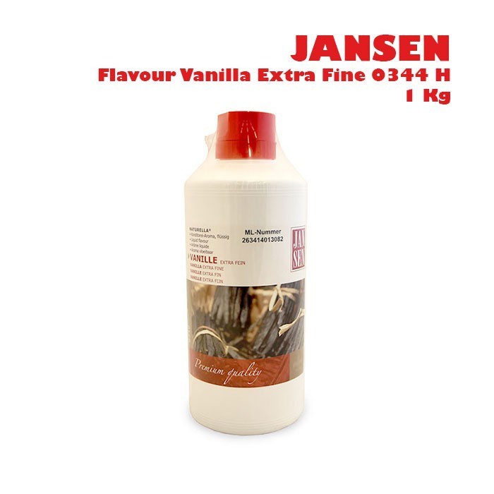 

JANSEN Flavour Vanilla Extra Fine 0344 H 1 Kg / Perisa rasa Vanila 1kg