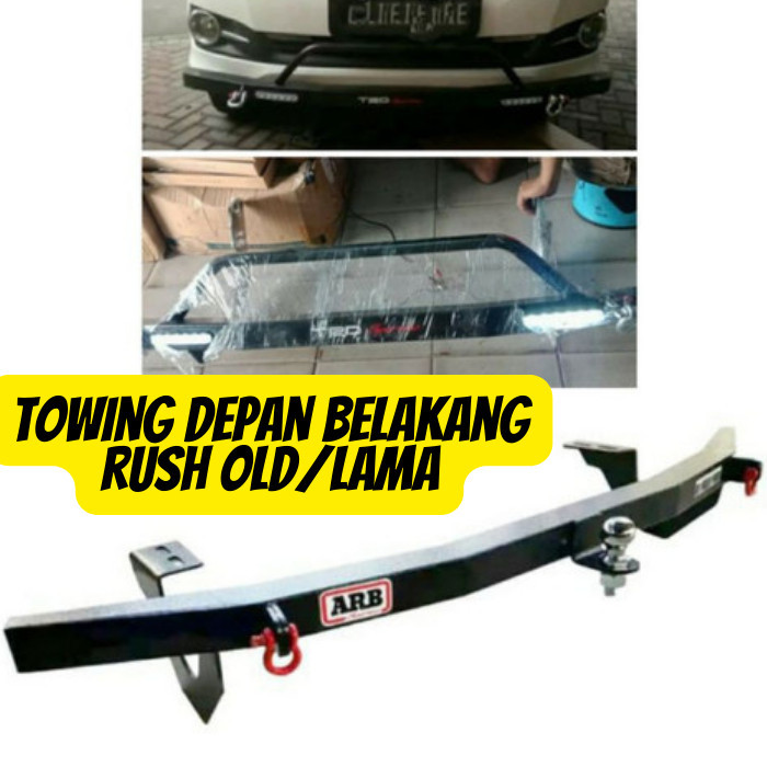Towing BAR ARB Tanduk Besi Bumper Depan Belakang Rush Lama