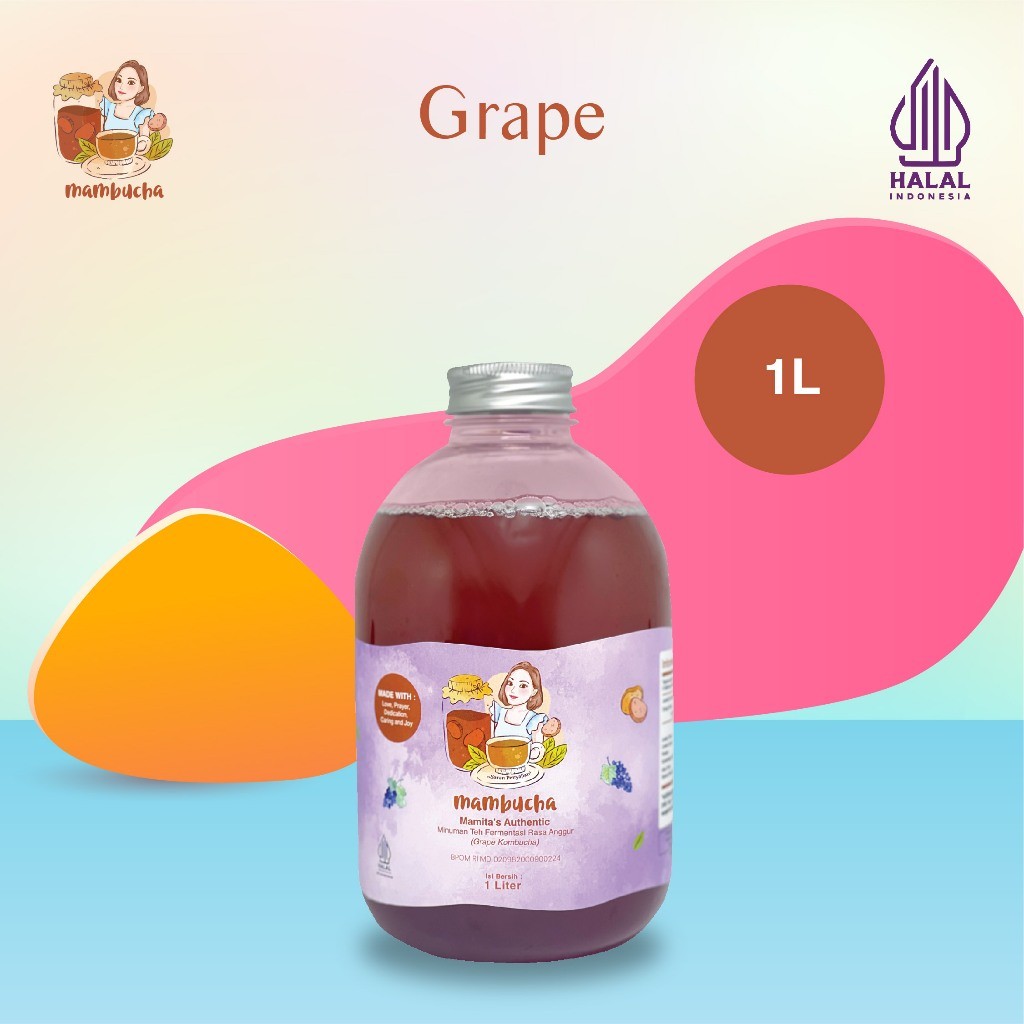 

Kombucha Fruity Grape Mambucha 1 liter