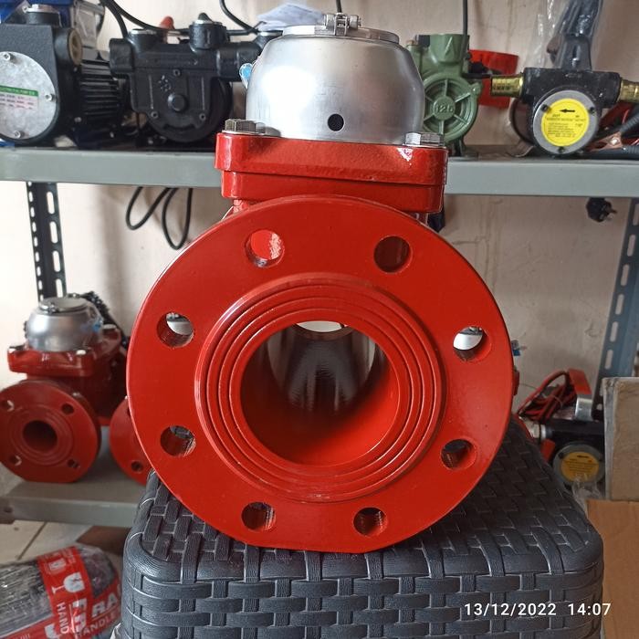 FLOW METER AIR LIMBAH 4 INCH - FLOW METER AIR PANAS 130 DERAJAT 4 INCH