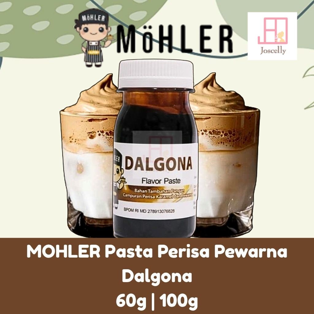

JOSCELLY.ID MOHLER Pasta Perisa Pewarna Dalgona