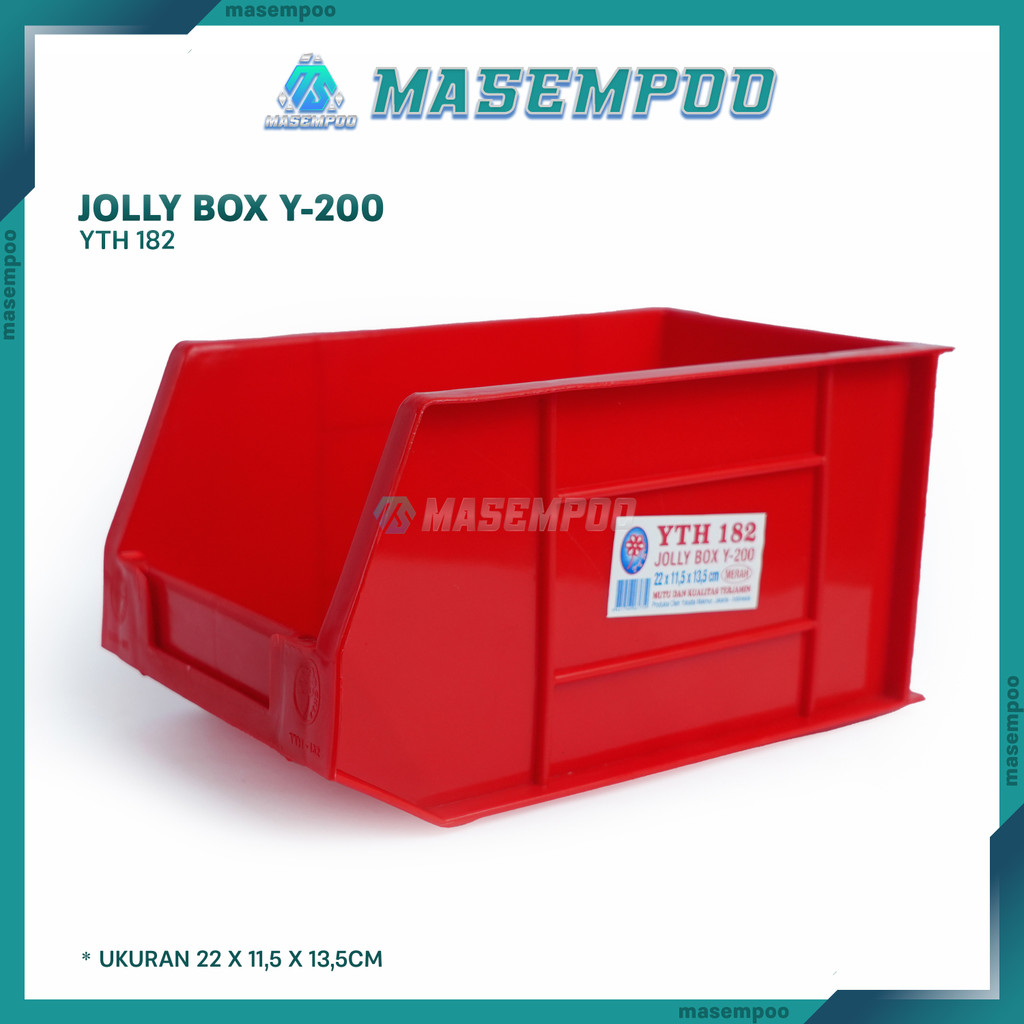 

Jolly Box Kotak Aksesoris Serbaguna Organizer Spare Part Plastik Multi Fungsi Penyimpanan YTH182