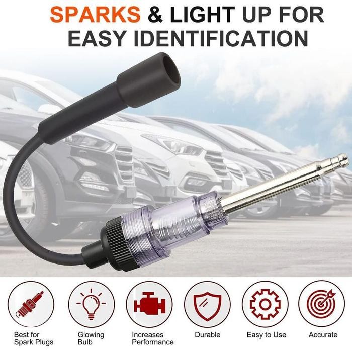 Spark Plug Tester Alat Tes Busi Mobil Universal Ignition Spark Tester