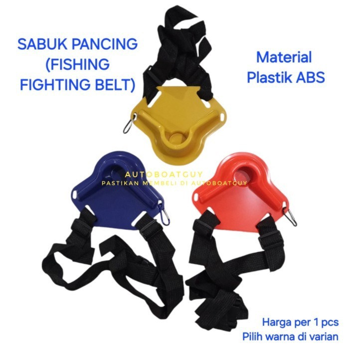 

Sabuk Pinggang Joran Gimbal Mancing ( Fishing Fighting Belt )
