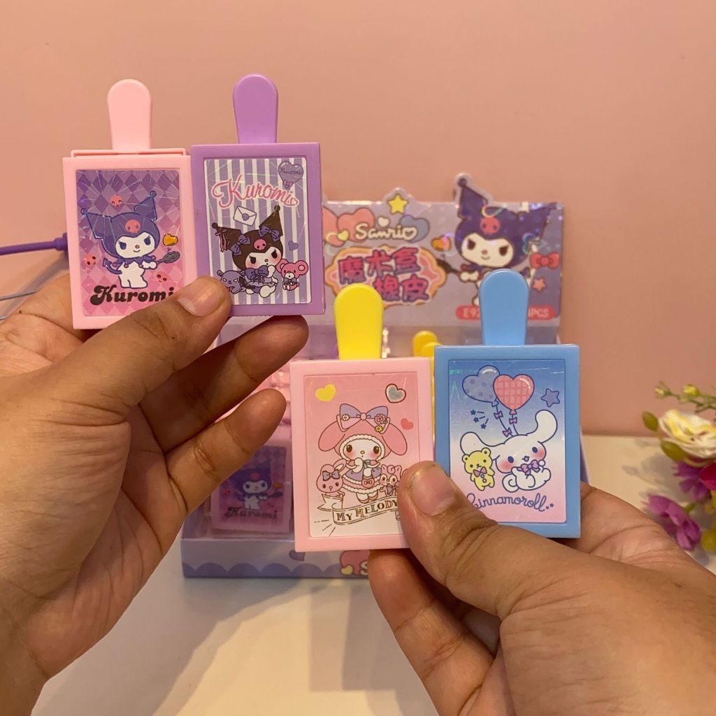 

HYPE N FANCY PENGHAPUS MISTERY ICE CREAM STICK SANRIO ER-1910 LUCU IMUT KADO UNIK SOUVERNIR NIKAHAN
