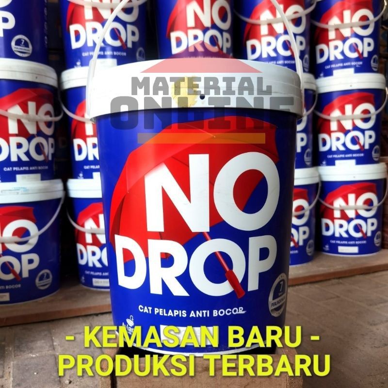 NoDrop No Drop 20kg 20 Kg Pail Warna Abu Muda Merah Coklat Hitam Trans Biru Putih Kuning