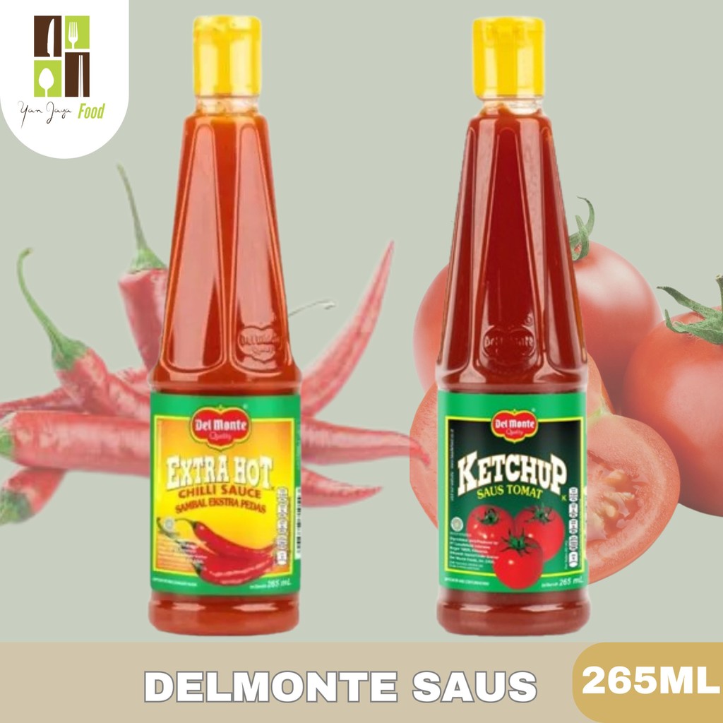

Del Monte / Delmonte Sauce / Saus Extra Hot / Saus Tomat Kemasan 265ml
