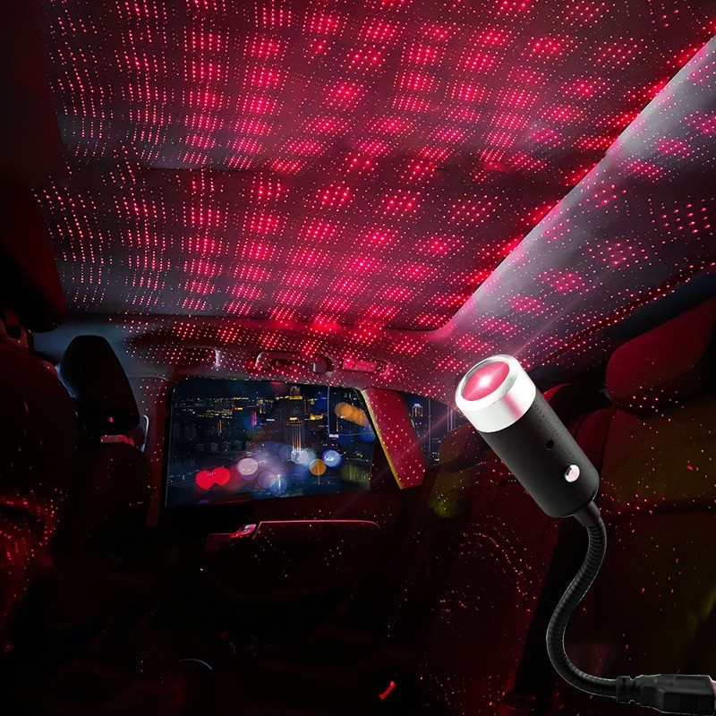 Car Interior Starry Sky Atmosphere Light Car Interior Armrest Starry Sky Overhead Light Atmosphere L