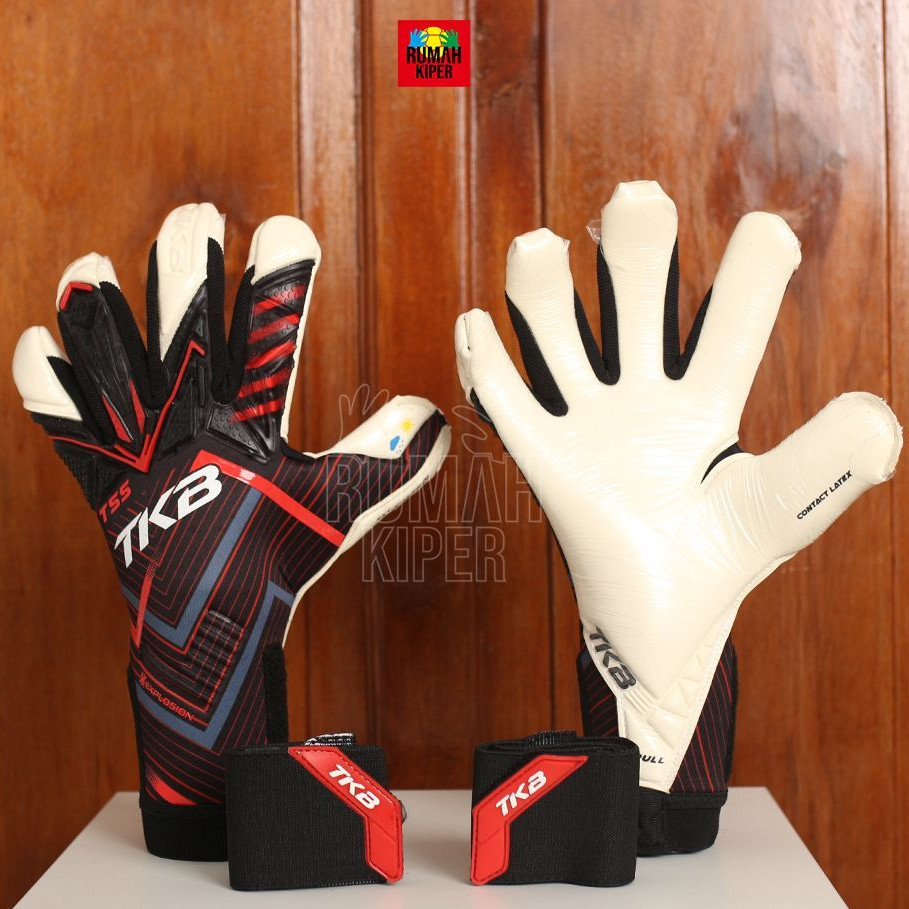TKB FORSTE 3.0 EXPLOSION REMAKE RED/BLACK/WHITE (SKU : TKB3325) Sarung Tangan KiperCO