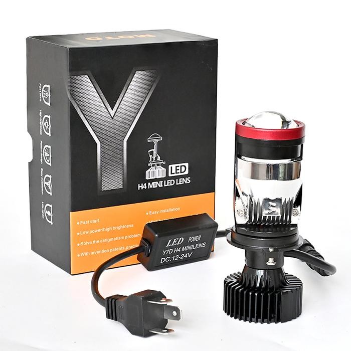 Mini Projie Y7D Lampu Led Mobil Dan Motor H4 /Biled/ Mini PJECTOR PROJIE Y7D SUPER BRIGHT 50 Watt - 