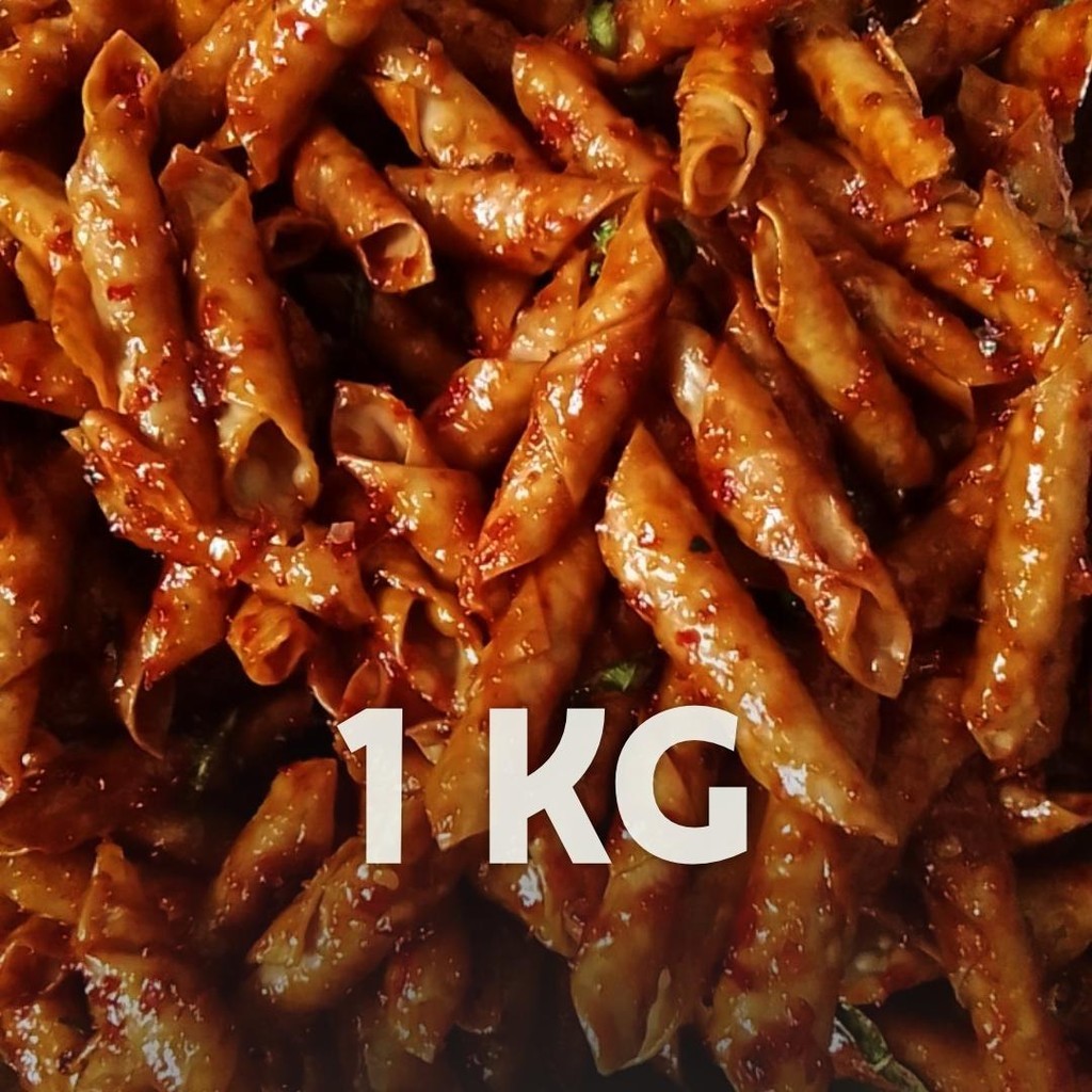 

[ 1KG/500GR/250GR ] Kacang Sembunyi Manis 1kg Lengket Karamel Kacang / Camilan Snack Toples Food