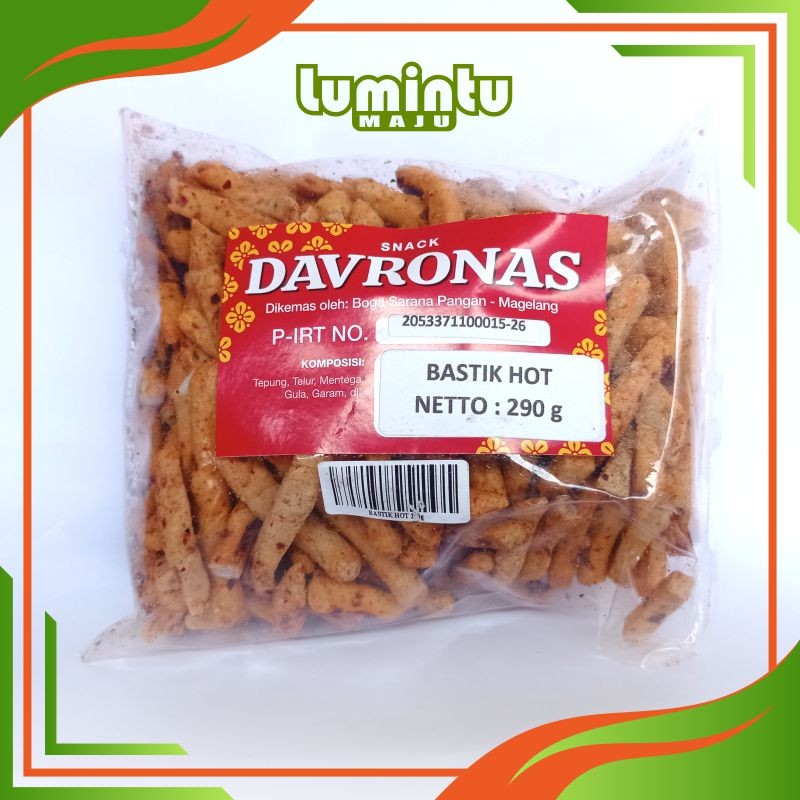

BASTIK HOT BAKSO GORENG PEDAS DAVRONAS 290GR / camilan Dan oleh-oleh khas Magelang