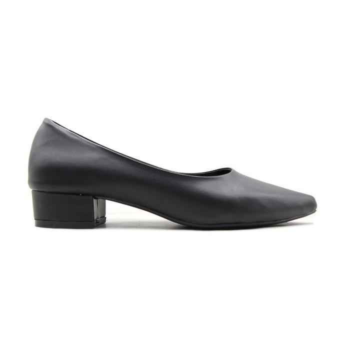 PROMO[ ORIGINAL ] YONGKI KOMALADI SEPATU PANTOFEL WANITA OL-YSL1110-22 Hitam Heels Shoes - HITAM, 37