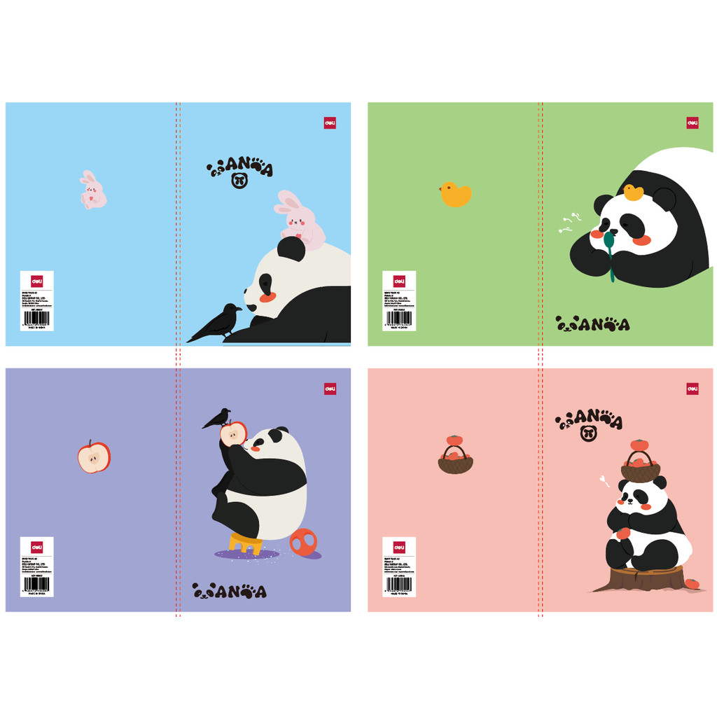 

Deli | Buku Tulis (Writing Book) | B5 42 Lembar | CNB542