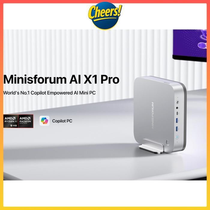MiniPC Gaming Minisforum Ai X1 Pro HX370 / HX365 / R7 260 / R7 255