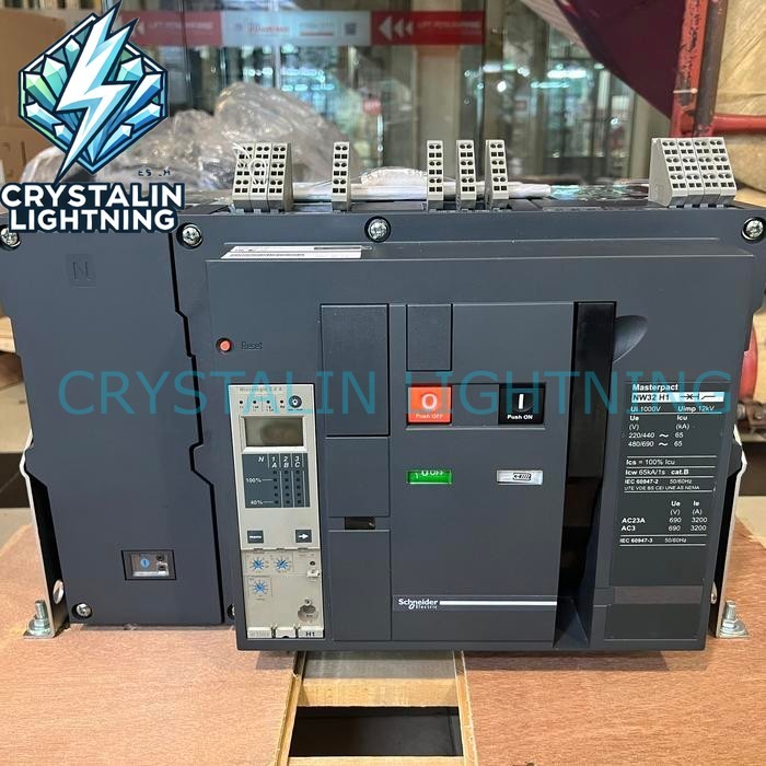 Acb nw32h1 4p 3200a 65ka komplit schneider