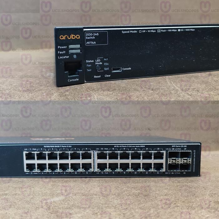 Switch E Aruba J9776A Switch 2530-24G Layer 2 Managed Switch